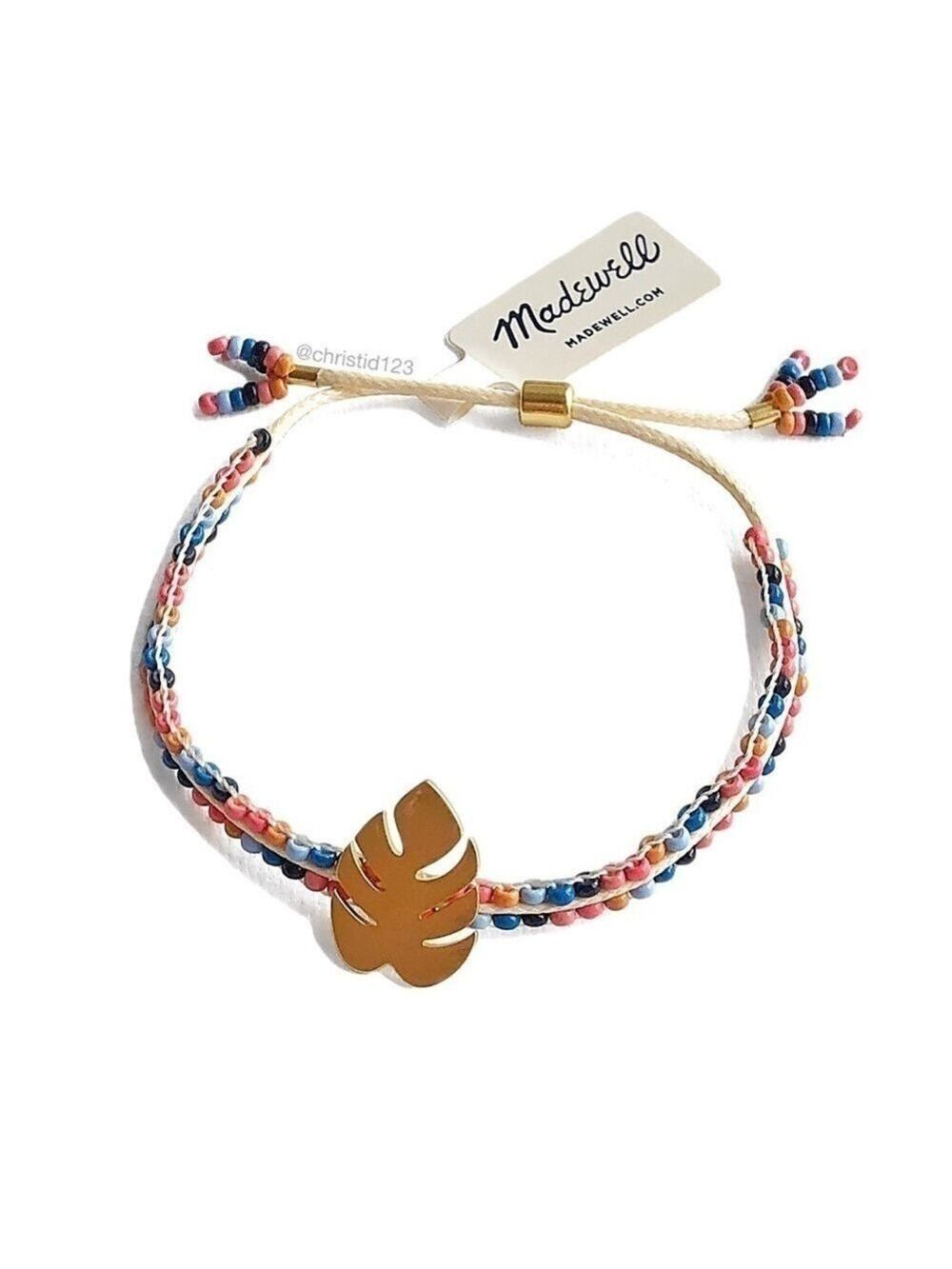 Madewell Beaded Slider Bracelet